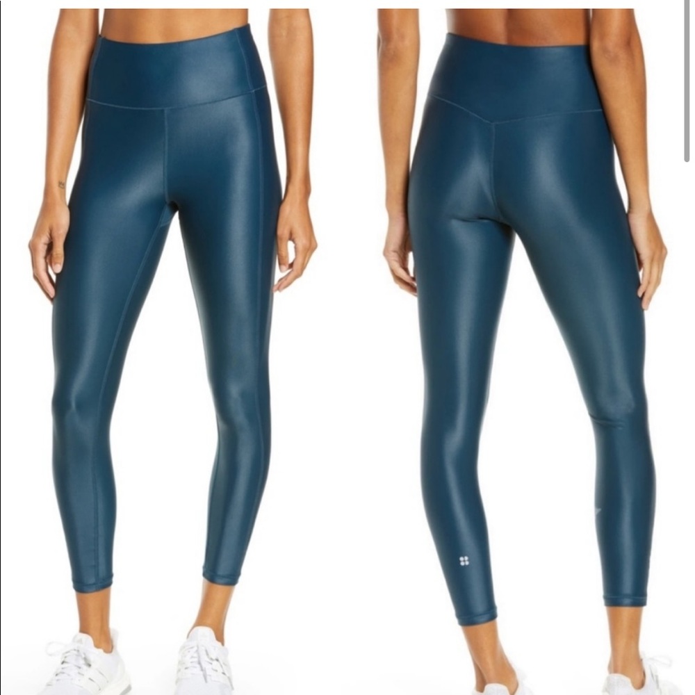 Sweaty Betty High Shine High Waisted 7/8 leggings